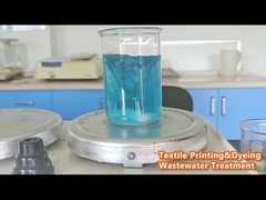 ¿Qué dosis de aguas residuales textiles se decoloran?