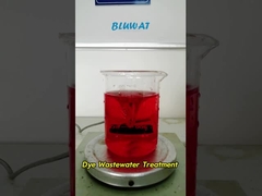 Tratamiento y coagulación de las aguas residuales de colorantes