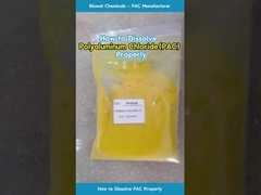 Cómo disolver el cloruro de polialuminio (PAC) para el tratamiento del agua.