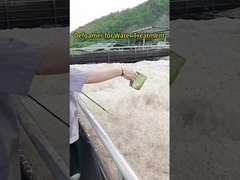 ¿Cómo reducir la espuma en el tratamiento de aguas residuales?