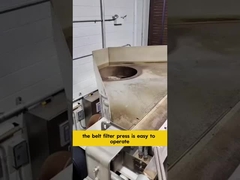Tratamiento de aguas Trabajo químico con prensas de filtros de cinta