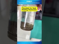 #Flocculante para #SandWashing Aguas Residual. # Polyacrylamide Rápida Reacción Prueba!