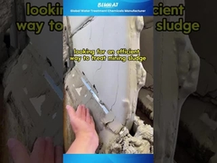 #Polyacrylamide para #MiningSludge. Deshidratación rápida con #BluwatChemicals #Tratamiento de aguas residuales