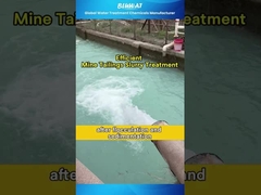 #TratamientoDeAguasResidualesMineras con #Bluwat #Poliacrilamida | ¡Deshidratación de Lodos Simplificada!