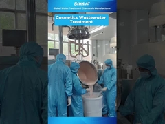 Tratamiento Rápido de Aguas Residuales Cosméticas | Agente Decolorante y Poliacrilamida #shorts #purificacióndelagua